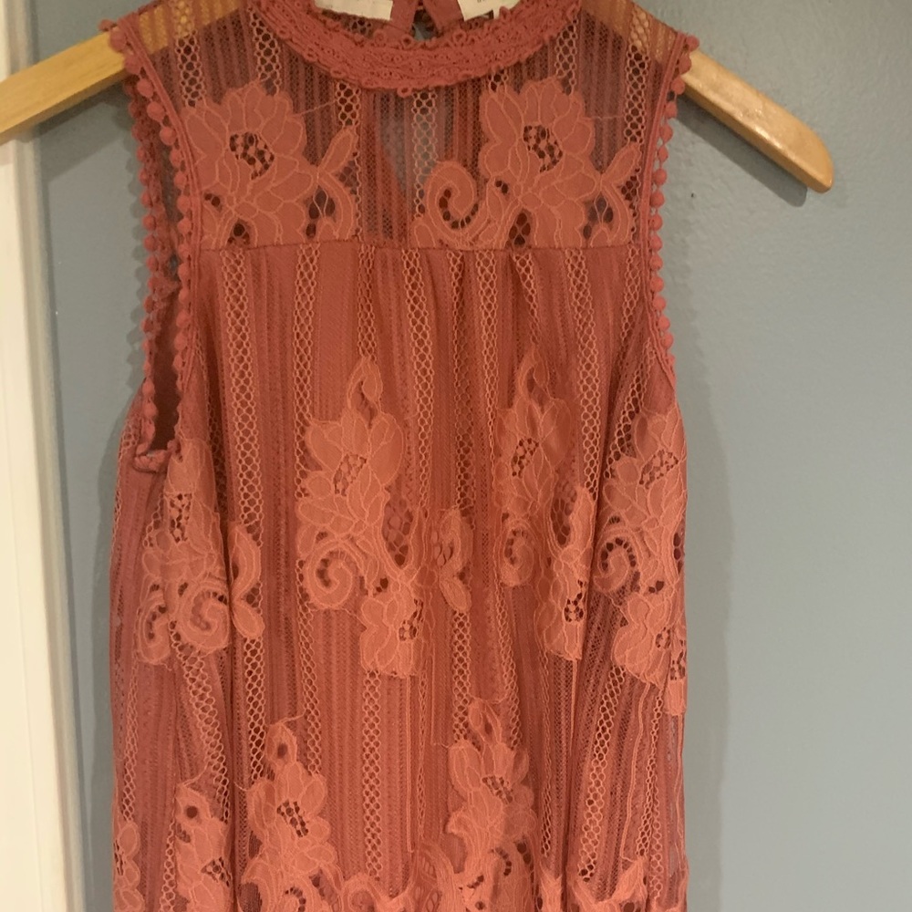 Lace Tank Blouse
